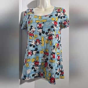 Blue LulaRoe Classic XS    DISNEY MICKEY MOUSE